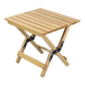 2021 New Arrivals Tianye outdoor portable camping wood picnic stool chair and bamboo mini folding table